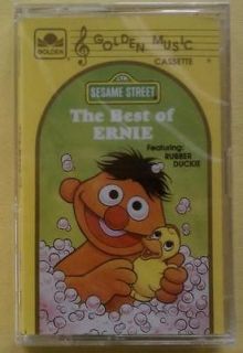 Sesame Street   The Best Of Ernie (Cassette, 1990) NEW