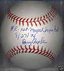 Benny Ayala HR 1st ML AB 8/27/74 New York Mets OML Autographed