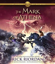 NEW The Mark of Athena by Rick Riordan Compact Disc Book