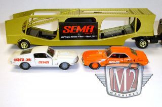M2 SEMA 2011 1957 DODGE 700 COE w/ 2 EXCLUSIVE SEMA CARS MUSTANG