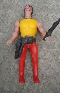 Vintage Rare Coleco Copy Rambo The Force of Freed Bootleg Figure Made