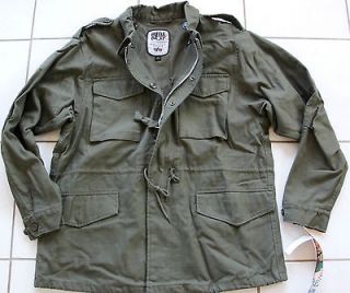 NWT Alpha Industries Beetle Bailey M51 Military Field Coat Jacket