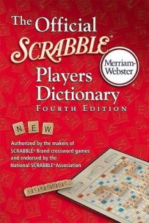 THE OFFICIAL SCRABBLE PLAYERS DICTIONARY [9780877799290 ] (PAPERBACK
