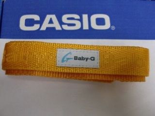 New Casio Baby G Orange replacement watchband 18mm 20mm velcro strap