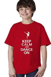 AND DANCE ONYouth Unisex T shirt. Cute Ballet Dancing, Dancer Tee
