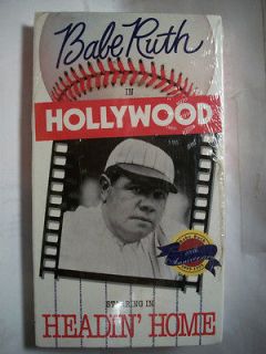 1994 Babe Ruth In Hollywood (Headin Home) VHS Video Sealed