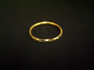 Newly listed Baby Gold Tone Bracelet, 2 in Diameter, New