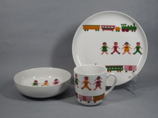 vintage childs dishes germany