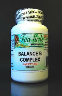 Balanced Vitamin B Complex High Quality Made in USA   60 tablets
