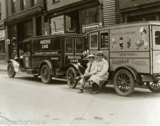 Hostess Delivery Truck Grennan Bakery Delivery Truck Hostess Cake 1930