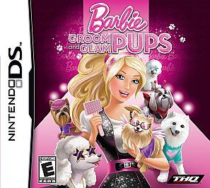 Nintendo DS Barbie Groom and Glam Pups (Nintendo DS, 2010) Case