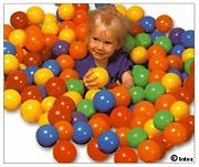 Intex Fun Ballz 300 Balls Plastic Colorful for ball pit pools home