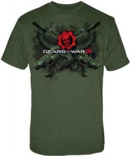 Licensed Gears Of War 3 Lancers Adult Shirt S 2XL