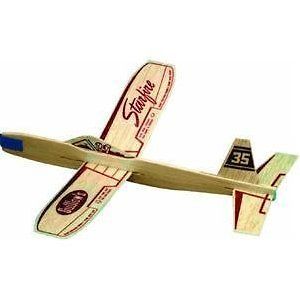 Balsa Starfire Glider Airplane Guillows Wood #35 6 Pack