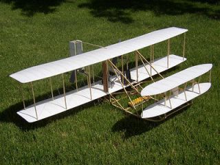 1909 WRIGHT MILITARY FLYER RC BALSA MODEL AIRPLANE KIT BY DARE DESIGN