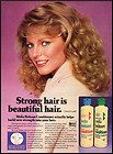 1980 vintage ad for Wella Balsam Shampoo with Cheryl Ladd  796