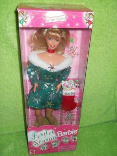 NEW  Festive Season Barbie Doll, Special Edition,Mattel #18909*NEW*