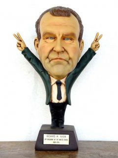 Small Resin Figure of Richard Nixon, the 37th American President with