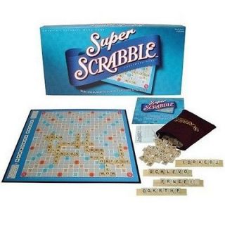 Super Scrabble Word Game Included Game Board For Ages 8 And Up 2 4