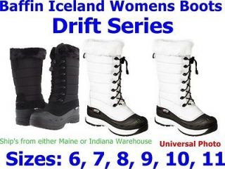 BAFFIN ICELAND LADIES WOMENS BOOTS DRIFT SERIES SIZES 6 7 8 9 10 11