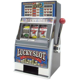 Replica Lucky Casino Slot Machine Bank   NEW