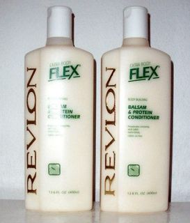 Lot of 2 Revlon Flex Protein Balsam Extra Body Conditioner