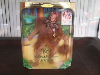 BARBIE KEN DOLL AS COWARDLY LION WIZARD OF OZ HOLLYWOOD LEGENDS MINT