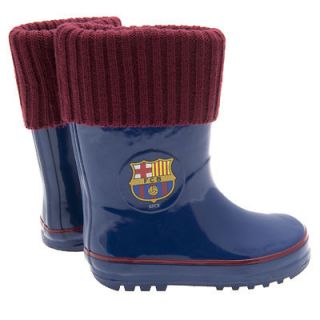 Barcelona Kids Sock Wellington Boot in 10/11 12/13 1/ 2 Sizes