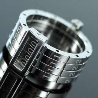 Mens Sterling Silver Spin Rings