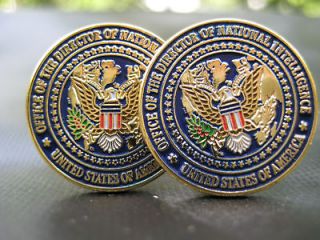 National Intelligence Cufflinks/Pres idential Cufflinks