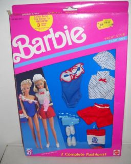 701 NRFB Mattel Barbie Yacht Club Fashion