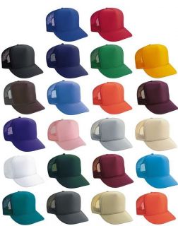17 Colors New Classic Trucker Baseball Golf Mesh Cap Hat