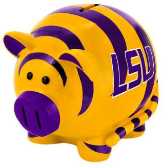 LSU Tigers Thematic Piggy Bank