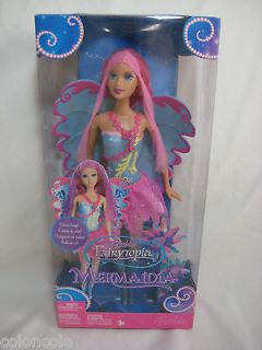 Barbie Fairytopia Mermaidia Color Change Fairy Doll New