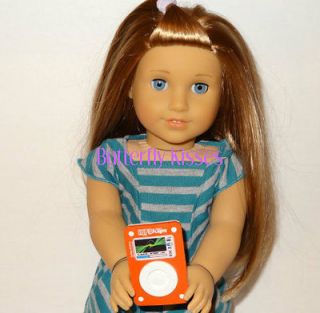 Red  Player~Music Pod Eraser Doll Clothes Accessories Fits