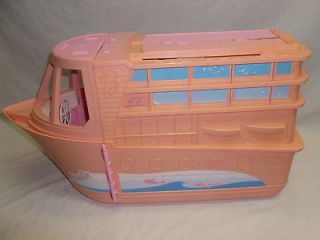 Vtg Barbie Yacht Cruise Ship Party Boat Play Set Structure