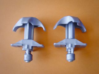 NEW* POWER WHEELS GRAY HOOD LATCH CLAMP FITS JEEPS 74020 9559 SET OF