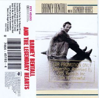 Barney Bentall & The Legendary Hearts (Promo Cassette 1989, Columbia