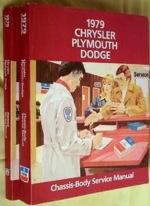 1979 Chrysler Plymouth Dodge Shop Service Repair Manual Engine
