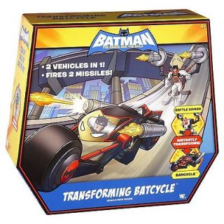 New Batman Transforming Batcycle Vehicle with Batman Figure