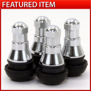 SHORT RUBBER VALVE STEMS (SET OF 4) XXR ROTA MIRO TSW BBS DRAG WHEELS