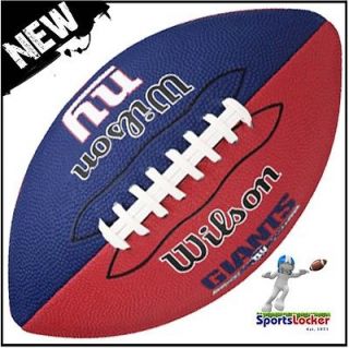 Wilson New York Giants NFL American Football Team Logo Ball