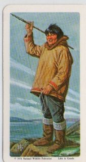 Eskimo Fisherman   The Arctic Card