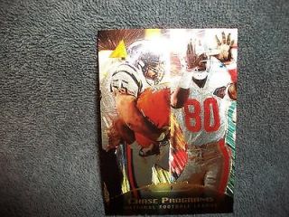 Jerry Rice Junior Seau 1995 Pinnacle Chase Programs Checklist #250 7