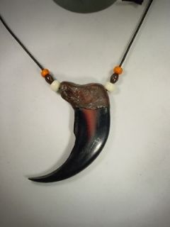 bear claw necklace
