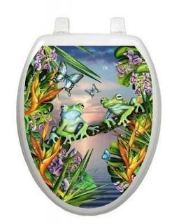 in the Moonlight Toilet Tattoo Removable Reusable Bathroom Decoration