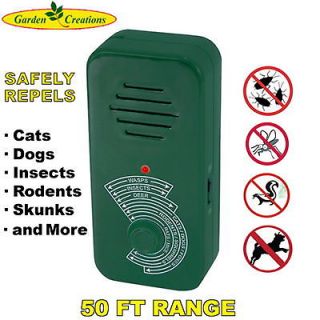 New Electronic Ultrasonic Pest Repellent Mosquito Bug Mouse Rodent