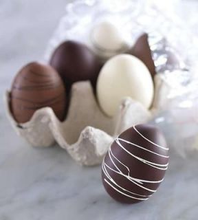 Fake Chocolate Vanilla Eggs Easter basket and jar Fillers NEW RAZ