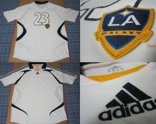 David Beckham Galaxy jersey soccer mls clima365 shirt adidas donovan