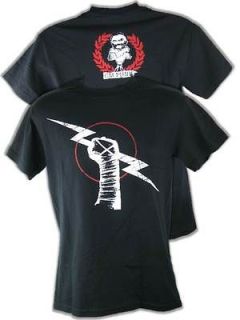 CM Punk Aftershock Black Mens T shirt